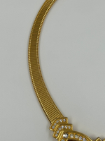 Колье с «жемчугом» и кристаллами Christian Dior