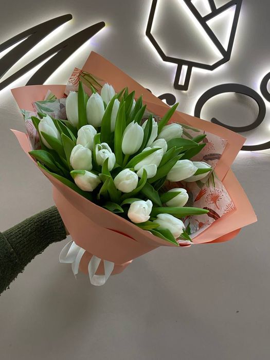 Букет 15 тюльпанов Б-429