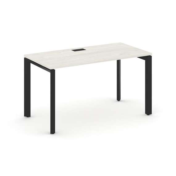 Style Project Стол письменный SN-59P.SP-023 Дуб Наварра/Металл Черный/Черный Заглушка 1380*800*750