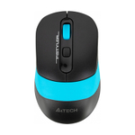 Комплект (клавиатура + мышь) A4Tech Fstyler FG1010, черный/синий (мембранная, беспроводная 2.4 GHz)