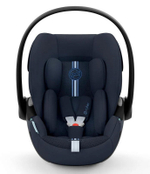 Коляска 3 в 1 Cybex Priam IV Rosegold и автокресло Cloud G i-Size Ocean Blue Plus Mirage Grey