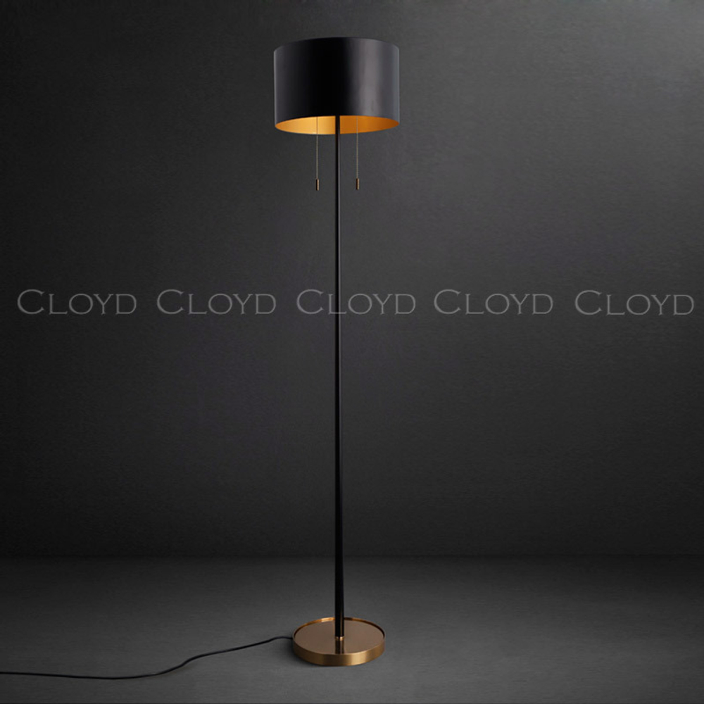 Торшер Cloyd DARKON F2 / выс. 154 см - латунь (арт.40047)