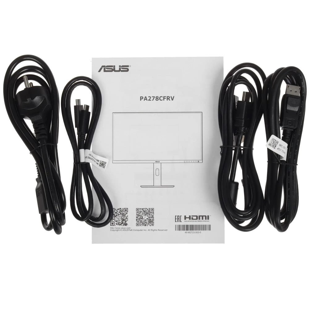 Монитор 27" ASUS ProArt PA278CFRV