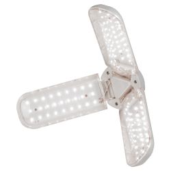 Фитолампа для растений светодиодная ЭРА FITO-24W-Ra90-E27-FOLD 3-х лепестковая полного спектра 24 Вт Е27