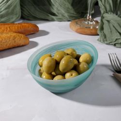 Салатник 320 мл d 12 см h7 см   косой матовое стекло P.L. Proff Cuisine [6]