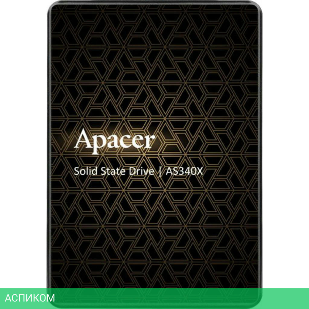 SSD диск Apacer AS340X 480GB (AP480GAS340XC-1)