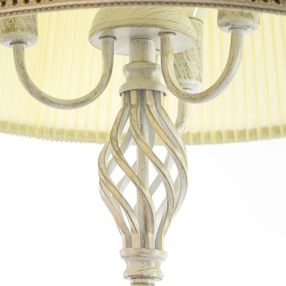 Citilux Вена CL402923 Торшер патина с кремовым абажуром