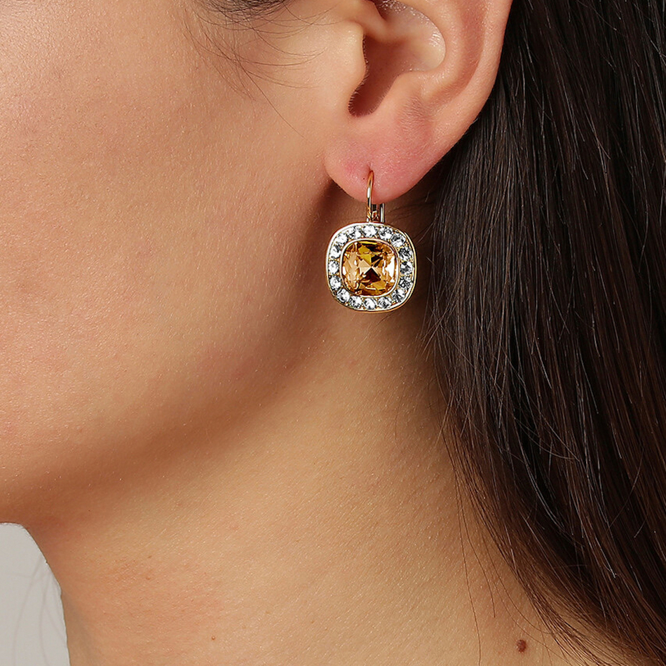 Серьги Dyrberg Kern CELIN SG GOLDEN 380037 BR/G