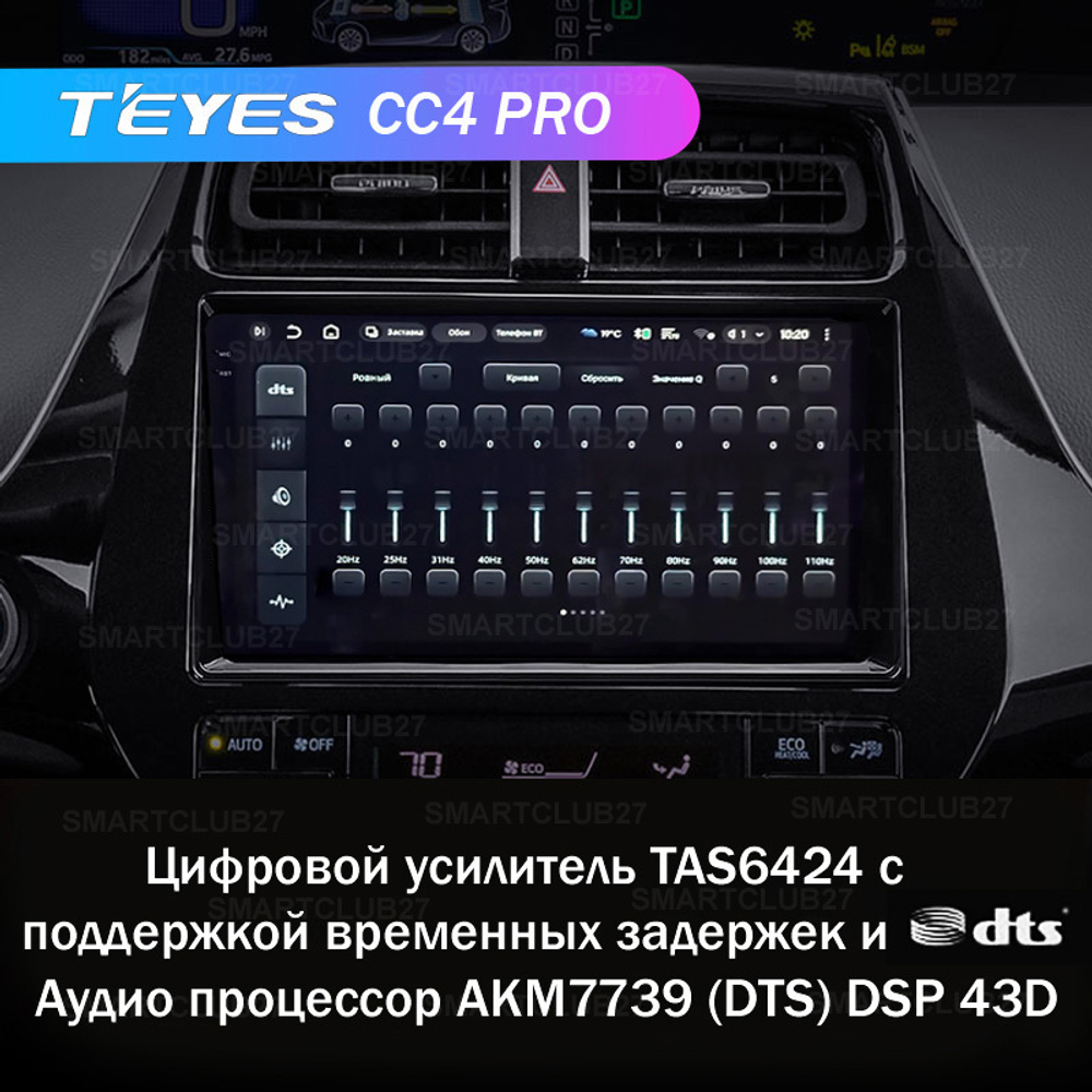 Teyes CC4 Pro 9" для Toyota Prius 2015-2020