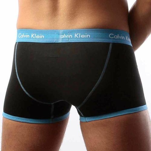 Мужские трусы хипсы Calvin Klein 365 Black Blue