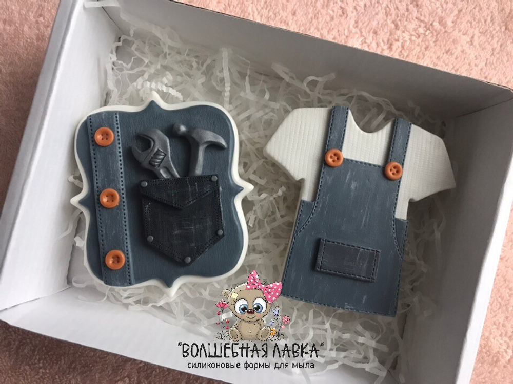 Силиконовая форма Инструменты мужские