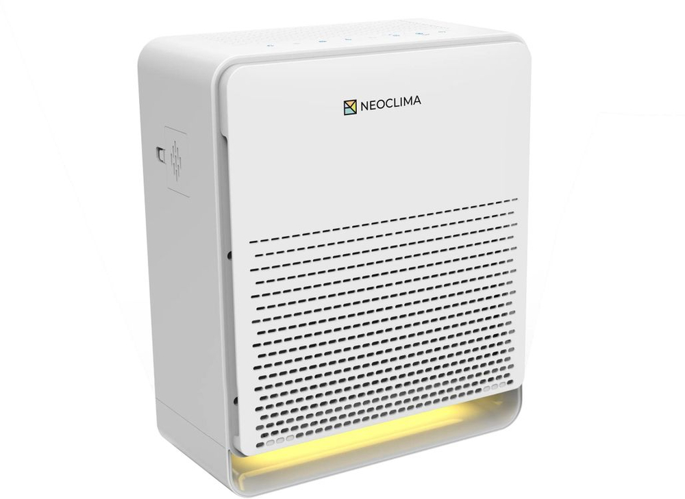 Воздухоочиститель Neoclima NP600W,  до 60м2,  белый/черный