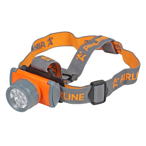 Фонарик налобный 7 светодиодов (3 х R3) Airline