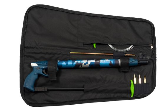 Пневмовакуумное карбоновое подводное ружье Salvimar Predathor Dark Side 55 комплект Profi