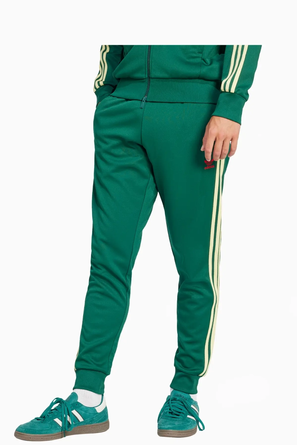 Штаны adidas Adicolor Classics SST Track - зеленый