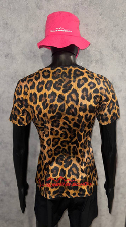 Футболка для бега TRS Leopard w