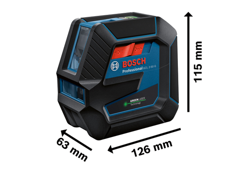 Комбинированный лазер GCL 2-50 G + RM10 BOSCH 0601066M00