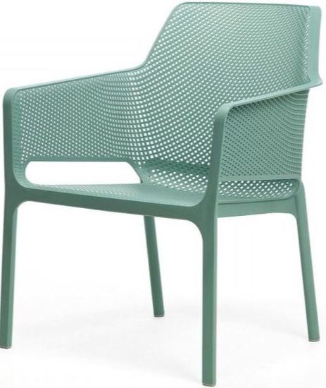 Кресло Net Relax пластиковое зеленое Nardi Италия