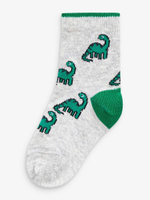 Носки хлопковые для мальчика Next 688-483, 10 шт., Серый, Синий, Зеленый