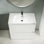 Тумба с раковиной Sancos Libra Floor 80 LB80FW белая
