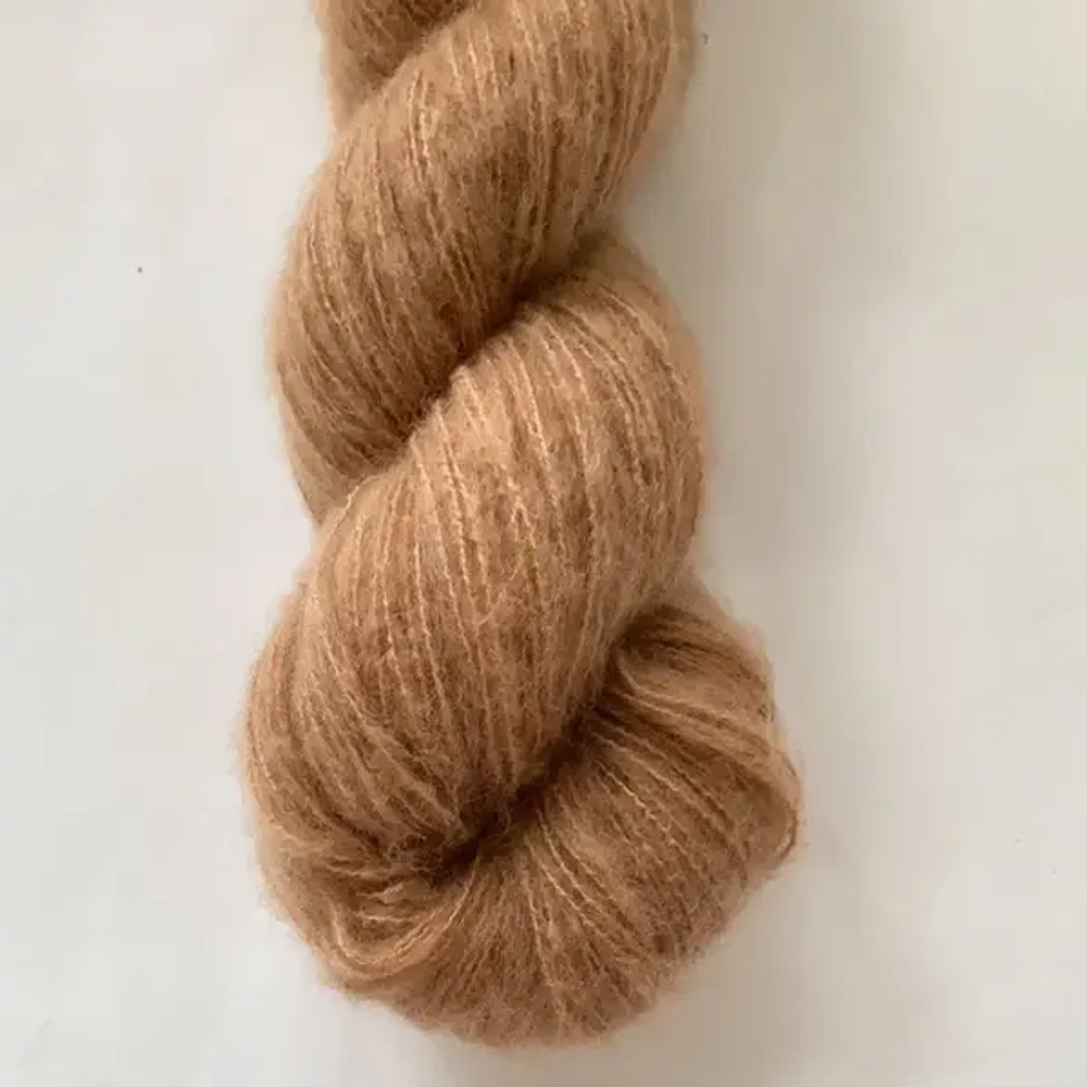 brushed cashmere yarn бисквит 20