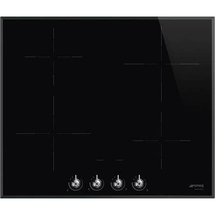 Встраиваемая индукционная варочная панель Smeg SI364BM