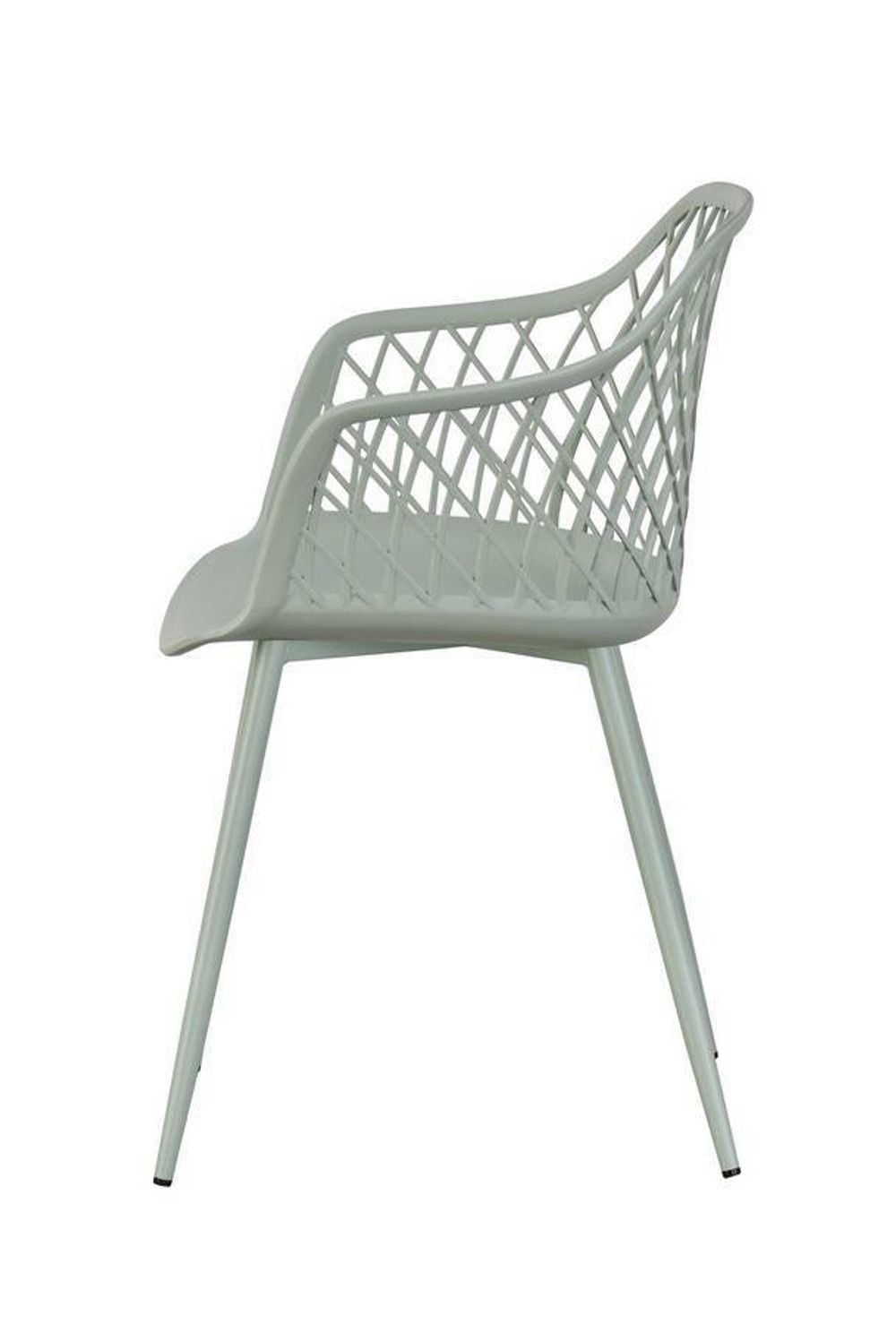 "Дайкири" стул пластиковый, цвет серо-зеленый