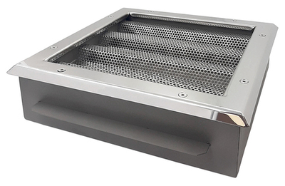 Водозабор сетчатый квадратный 570х400 под пленку AISI 316