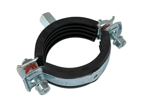 ТМС НС1 Хомут оцинкованный для высоких нагрузок с epdm M10/12 73-78мм