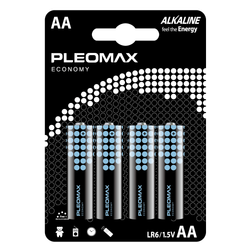 Батарейки Pleomax LR6-4BL Economy Alkaline