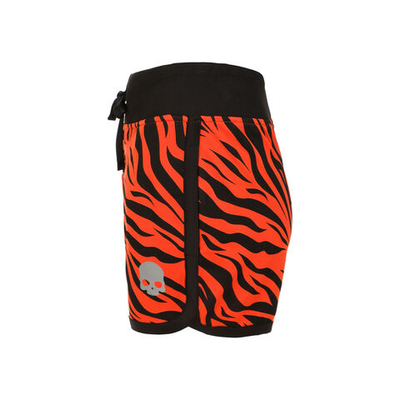 Женские теннисные шорты Hydrogen Tech Tiger Shorts Women - Orange, Black