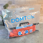 Удлинитель на рамке 10м б/з ПВС 2*1, 2,2кВт "Domtok" (2473)