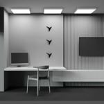 Потолочный светодиодный светильник Maytoni Zon C032CL-90W4K-SQ-W