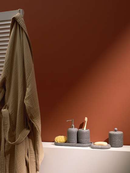 Диспенсер для жидкого мыла loup, 250 мл, графитовый