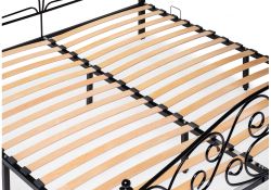 Двуспальная кровать Викси 180х200 черная