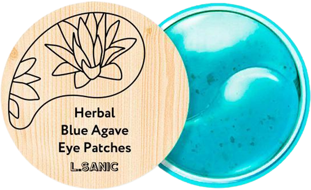 Lsanic Гидрогелевые патчи с экстрактом голубой агавы, 60шт