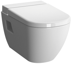 Подвесной унитаз Vitra D-Light с бачком для чистящей жидкости Vitra fresh