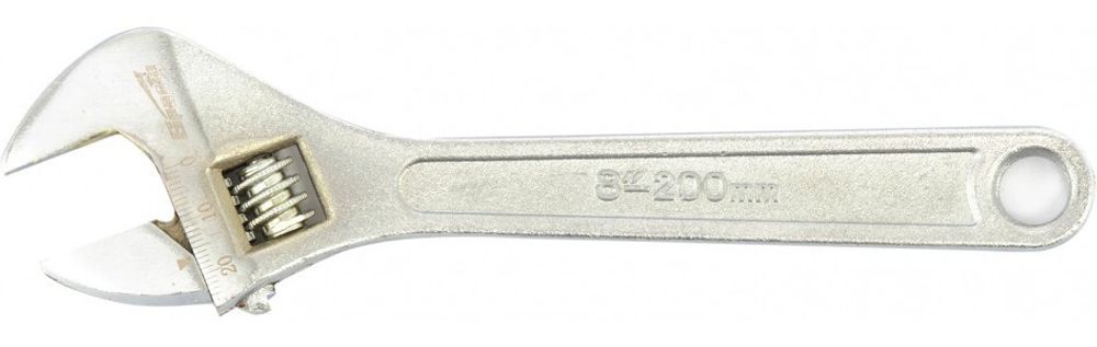 155255 Ключ разводной, 200 мм, хромированный Sparta