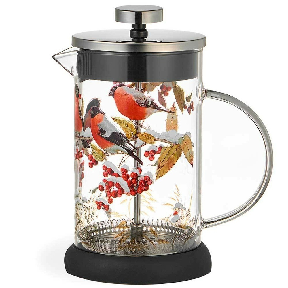 Френч-пресс 0,6л "Снегири"