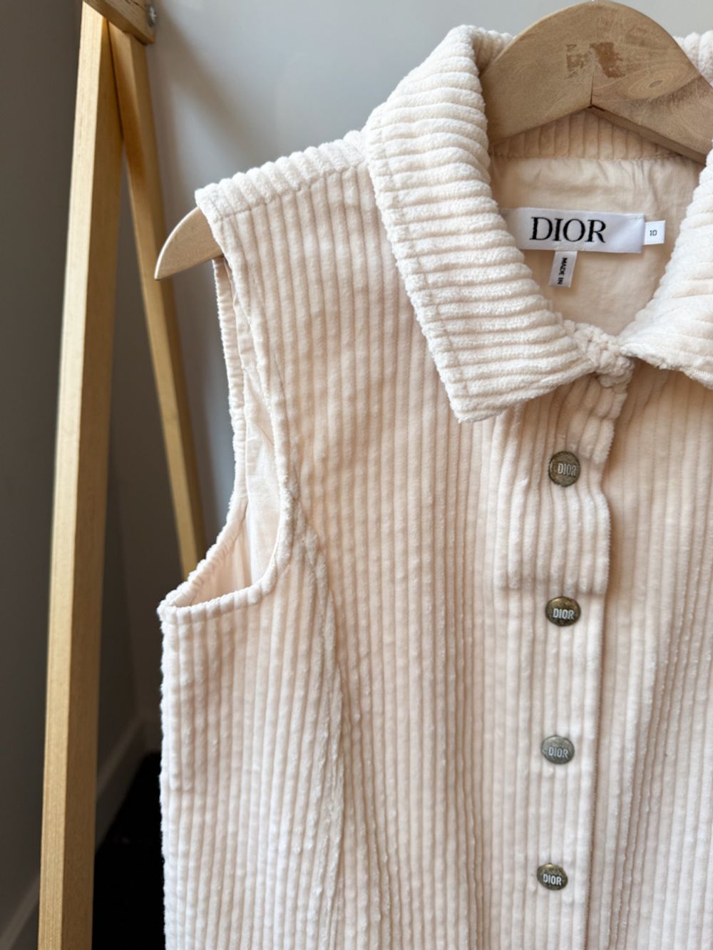 Вельветовое платье Dior, 140