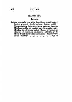 The origin of species. by means of natural selection or the preservation of favored races in the struggle for life. Volume I | Charles Darwin