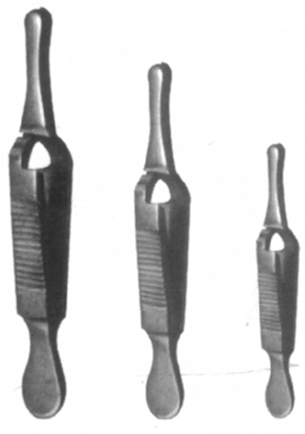ВР- К-95Н Клеммы для кровеносных сосудов с нарезкой, прямые