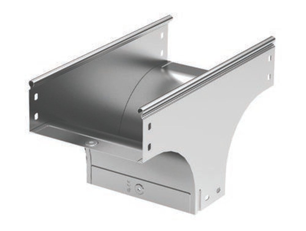 Ответвитель TD Т-образный вертикальный осн.400 в комплекте с крепежными элементами и соединительными пластинами, необходимыми для мо