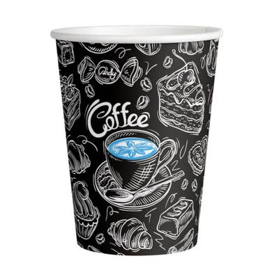 Бумажный стакан 350 мл 1 слой