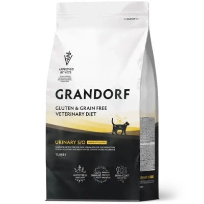 Grandorf URINARY S/O MODERATE CALORIE, Gluten & Grain Free, Veterinary Diet (Turkey)