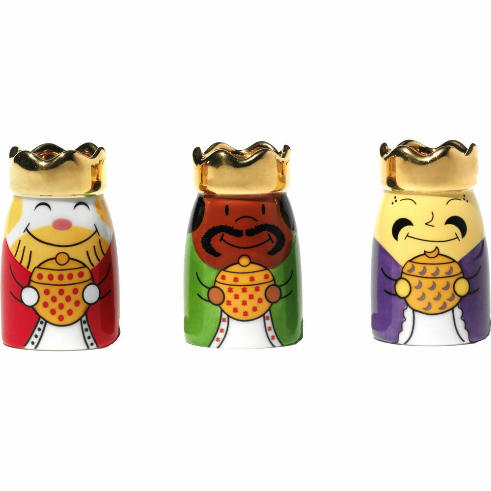 Alessi - Набор из 3 фигурок «Три короля». / артикул   AMGI10SET1  / GTIN 8003299956951