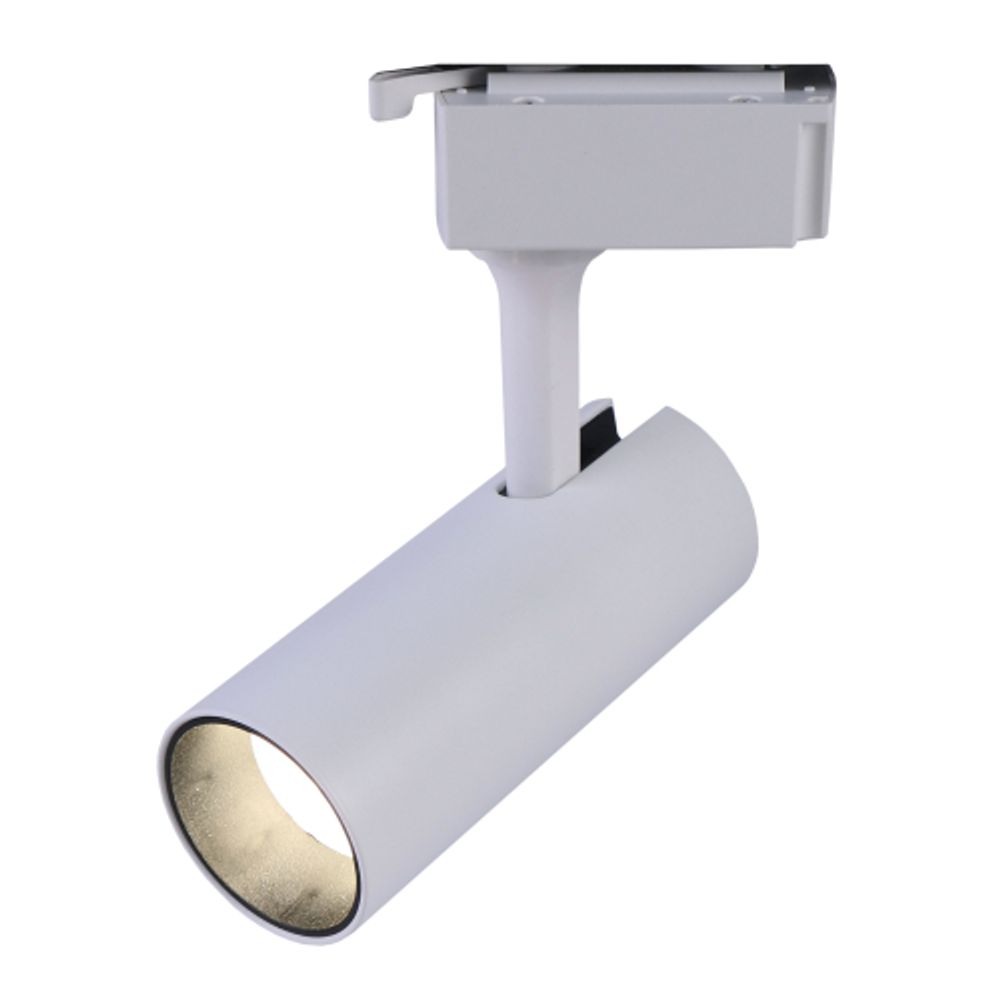 Трековый светильник однофазный ЭРА TR5-20 COB WH светодиодный 20Вт 4000К 1500Лм белый | Однофазные светильники LED