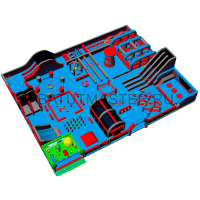 Надувной парк "Кладовая развлечений"