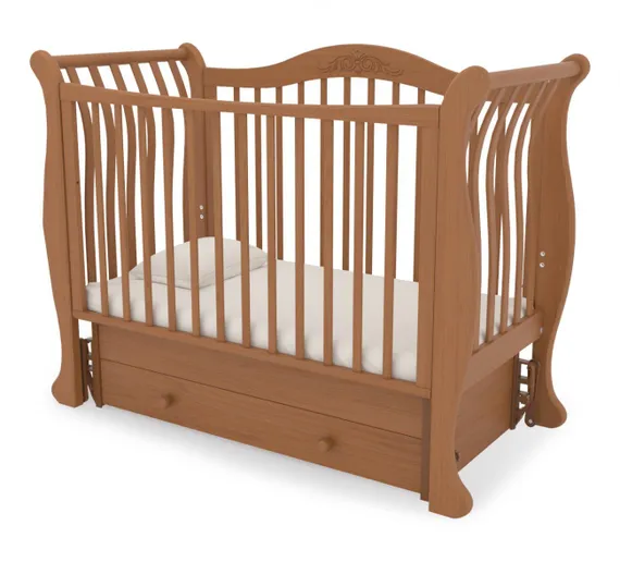 Детская кроватка с универсальным маятником Гандылян Габриэлла Вишня