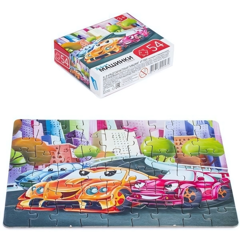 Пазл 54эл. "Машинки" RI5405C (Dream Makers)
